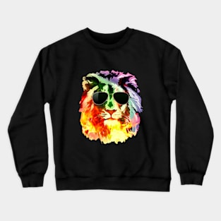 Cool Lion Crewneck Sweatshirt